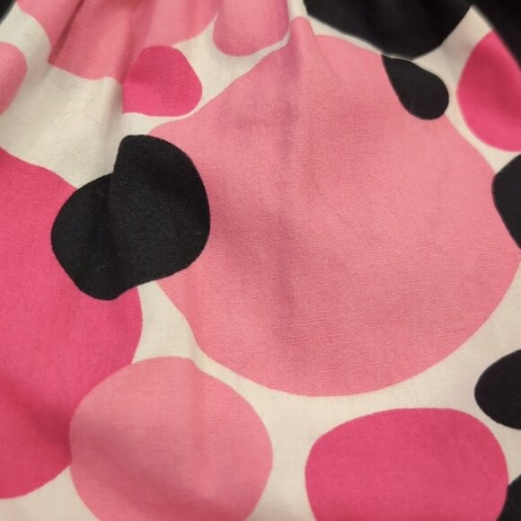 3/$20 George Fit & Flare Party Dress Tulle Circle Print Ribbon Tie Sleeveless - Picture 13 of 13